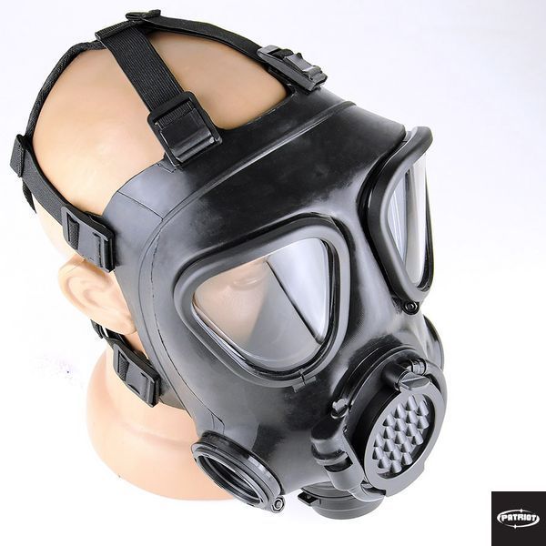 Военный противогаз М3-В с комбинироованым фильтром CBRN A2B2E2K2(NO)SXP3 RD і подсумком 8769 фото