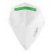 Респіратор (напівмаска фільтруюча) FFP1 (до 4 ГДК), без клапана (100 шт) 72839 фото 1